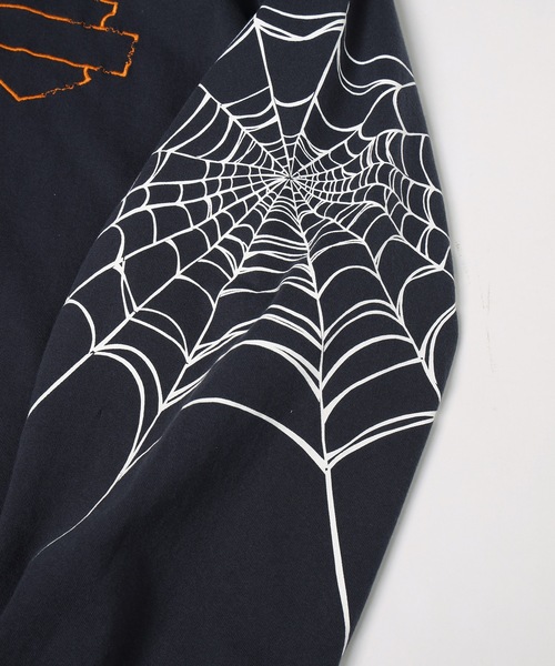 JIEDA(ジエダ)の「SPYDER LONG SLEEVE(Tシャツ/カットソー・メンズ・ホワイト/ブラック・2/1)」の9枚目の写真
