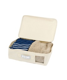 PEARL LIFE（パールライフ）の「フタ付ファブリックボックスYFB-2（収納グッズ）」