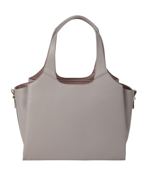 Jewelna Rose(ジュエルナローズ)の「アテナ トートバッグ A4サイズ 16322(トートバッグ・レディース・ブラック/ダークグレー/ライトグレー・FREE)」の5枚目の写真