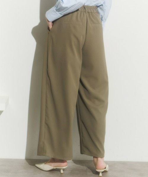 Olu.（オルドット）の「カラータックワイドパンツ（その他パンツ・レディース・ホワイト/ブラウン/イエロー/ベビーピンク・FREE）」の19枚目の写真