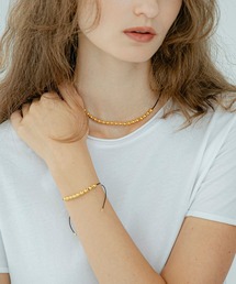 LAPUIS | LAPUIS(ラピュイ)Metal Beads bracelet(ブレスレット)