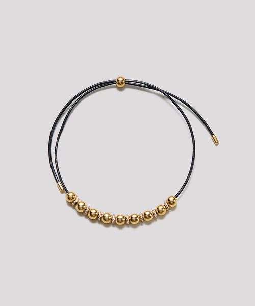 LAPUIS(ラピュイ)の「LAPUIS(ラピュイ)Metal Beads bracelet(ブレスレット・レディース・ゴールド/シルバー・FREE)」の5枚目の写真