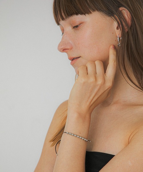 LAPUIS(ラピュイ)の「LAPUIS(ラピュイ)Metal Beads bracelet(ブレスレット・レディース・ゴールド/シルバー・FREE)」の12枚目の写真