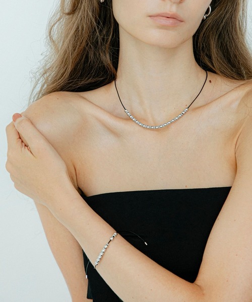 LAPUIS(ラピュイ)の「LAPUIS(ラピュイ)Metal Beads bracelet(ブレスレット・レディース・ゴールド/シルバー・FREE)」の10枚目の写真