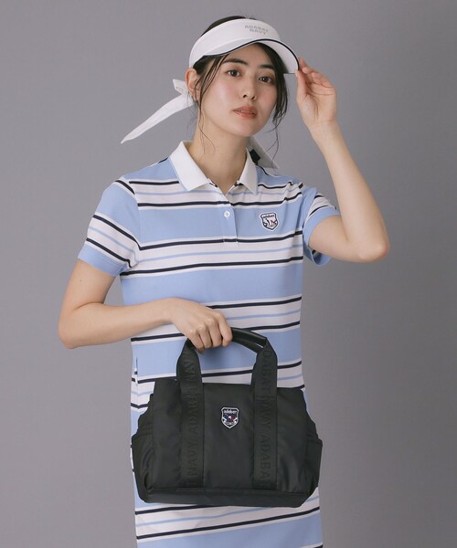 adabat(アダバット)の「トート型カートバッグ(トートバッグ・レディース・ブラック/ピンクゴールド・00)」の2枚目の写真