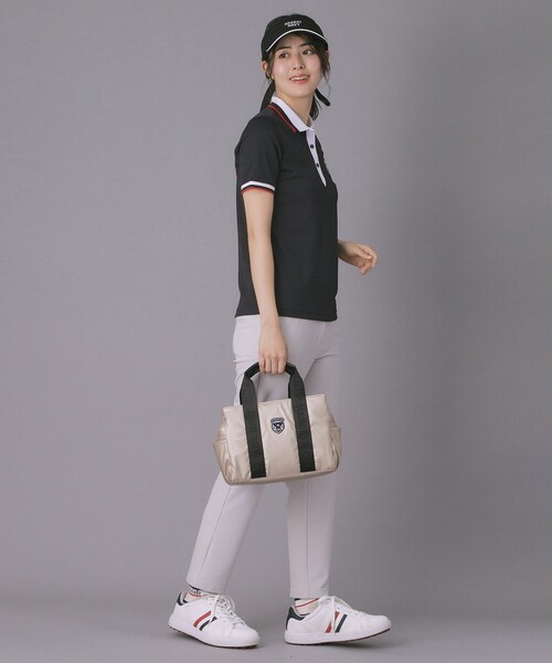 adabat(アダバット)の「トート型カートバッグ(トートバッグ・レディース・ブラック/ピンクゴールド・00)」の4枚目の写真