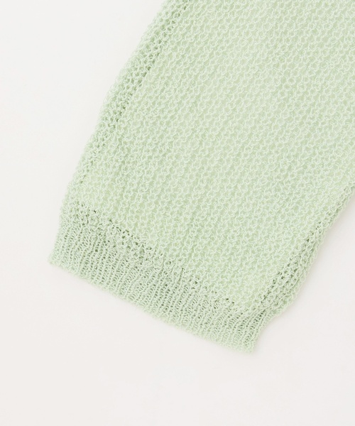 LOVETOXIC(ラブトキシック)の「【LTXC/アラエル】ロゴドロストシアーニットセット(アンサンブル・キッズ・エメラルド/アイボリー/ブラック・L:160cm/S:140cm/M:150cm/130cm)」の11枚目の写真