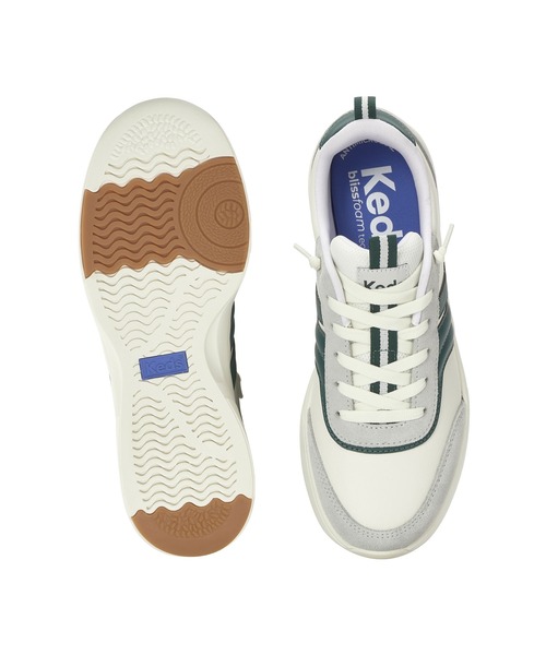 Keds(ケッズ)の「Keds ケッズ ブリスウォーク ウーバル レザー/スエード オフホワイト(スニーカー・レディース・オフホワイト・25.0cm/24.5cm/24.0cm/23.5cm/23.0cm/22.5cm)」の5枚目の写真