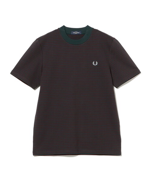 FRED PERRY（フレッドペリー）の「FRED PERRY / STRIPE T-SHIRT（Tシャツ/カットソー・メンズ・グリーン系その他5/ミント/グリーン/ブラック・MEDIUM/SMALL/LARGE）」の8枚目の写真