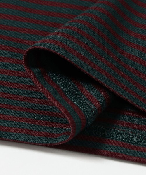 FRED PERRY（フレッドペリー）の「FRED PERRY / STRIPE T-SHIRT（Tシャツ/カットソー・メンズ・グリーン系その他5/ミント/グリーン/ブラック・MEDIUM/SMALL/LARGE）」の11枚目の写真