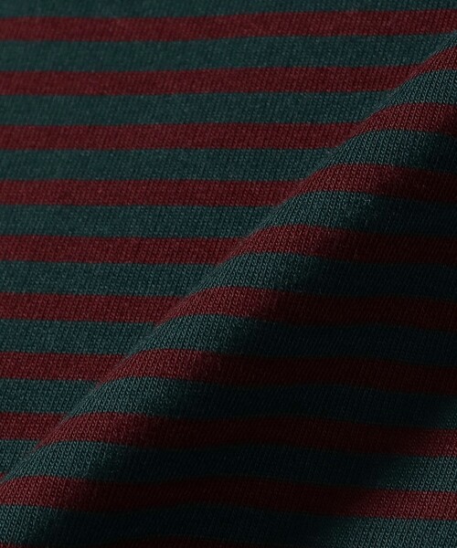 FRED PERRY（フレッドペリー）の「FRED PERRY / STRIPE T-SHIRT（Tシャツ/カットソー・メンズ・グリーン系その他5/ミント/グリーン/ブラック・MEDIUM/SMALL/LARGE）」の12枚目の写真