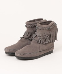 Minnetonka（ミネトンカ）の「【MINNETONKA】ハイ トップ バック ジッパー HI TOP BACK ZIP BOOTS（ブーツ）」