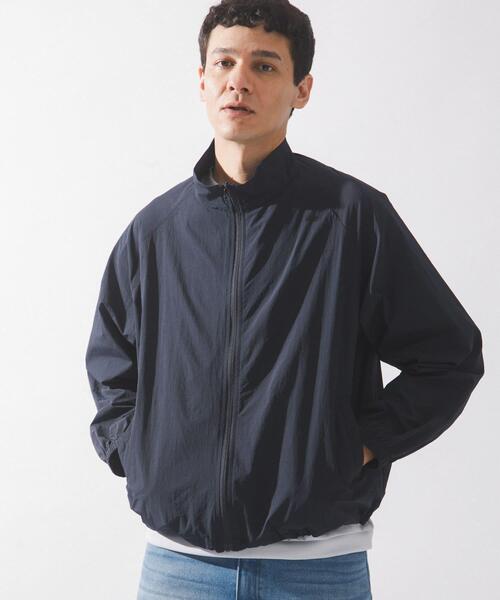 URBAN RESEARCH Sonny Label（アーバンリサーチサニーレーベル）の「撥水ベーシックスタンドブルゾン（ナイロンジャケット・メンズ・ブラック/ネイビー・X-LARGE/LARGE/MEDIUM）」の20枚目の写真