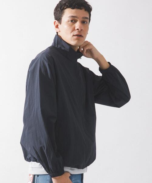 URBAN RESEARCH Sonny Label（アーバンリサーチサニーレーベル）の「撥水ベーシックスタンドブルゾン（ナイロンジャケット・メンズ・ブラック/ネイビー・X-LARGE/LARGE/MEDIUM）」の21枚目の写真