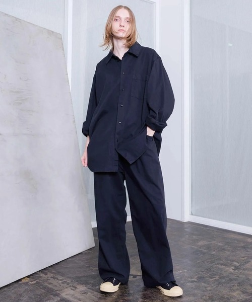 VOAAOV（ヴォアーブ）の「【VOAAOV】6oz DENIM 5-Pocket Easy Pants（デニムパンツ・メンズ・グレー/ブラック/ライトブルー/インディゴブルー・1/2/0）」の2枚目の写真