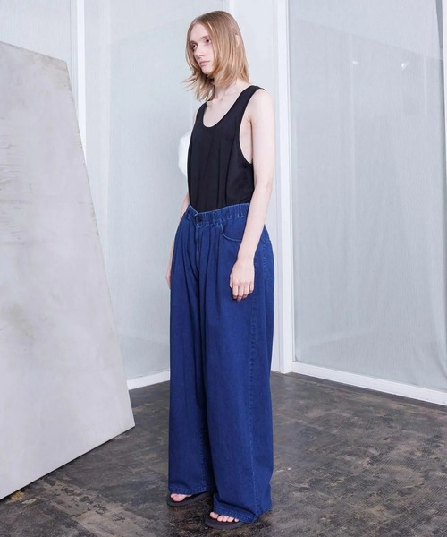 VOAAOV（ヴォアーブ）の「【VOAAOV】6oz DENIM 5-Pocket Easy Pants（デニムパンツ・メンズ・グレー/ブラック/ライトブルー/インディゴブルー・1/2/0）」の10枚目の写真