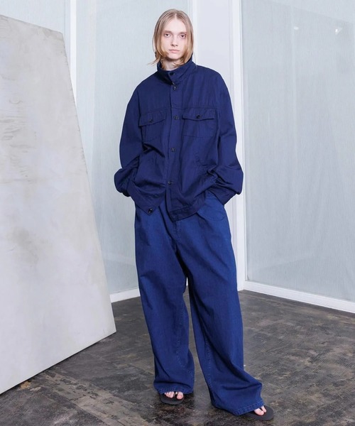 VOAAOV（ヴォアーブ）の「【VOAAOV】6oz DENIM 5-Pocket Easy Pants（デニムパンツ・メンズ・グレー/ブラック/ライトブルー/インディゴブルー・1/2/0）」の12枚目の写真