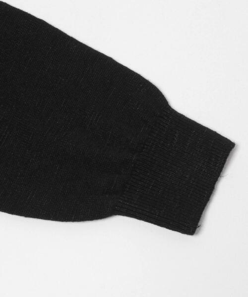 crepuscule（クレプスキュール）の「crepuscule　Rayon Linen Pullover（ニット/セーター・メンズ・ナチュラル/ブラック系その他/ブラック・2/1）」の9枚目の写真
