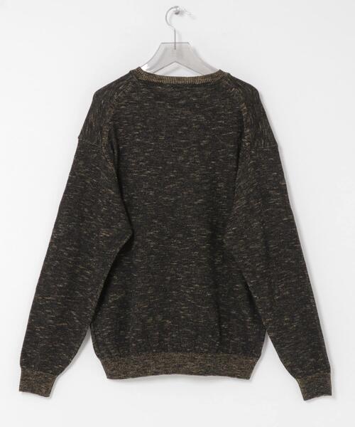 crepuscule（クレプスキュール）の「crepuscule　Rayon Linen Pullover（ニット/セーター・メンズ・ナチュラル/ブラック系その他/ブラック・2/1）」の14枚目の写真