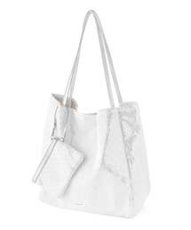 メッシュトート」に該当するシルバー/銀色系のファッション通販 - ZOZOTOWN