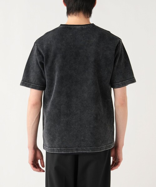 BEAMS HEART(ビームスハート)の「【ユニセックス】加工 ワッフル ヘンリーネック ショートスリーブ Tシャツ(Tシャツ/カットソー・メンズ・ネイビー/ブラック・MEDIUM/SMALL/LARGE)」の15枚目の写真