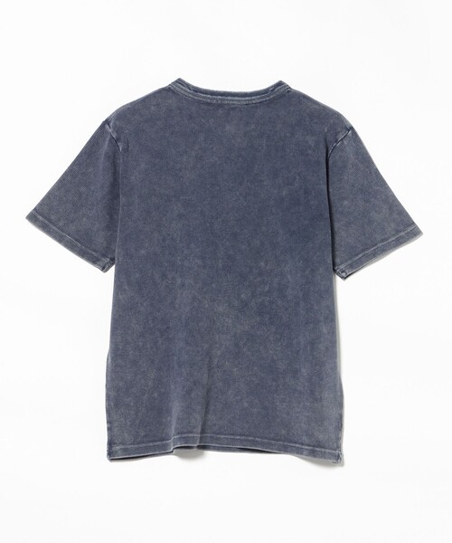 BEAMS HEART(ビームスハート)の「【ユニセックス】加工 ワッフル ヘンリーネック ショートスリーブ Tシャツ(Tシャツ/カットソー・メンズ・ネイビー/ブラック・MEDIUM/SMALL/LARGE)」の6枚目の写真