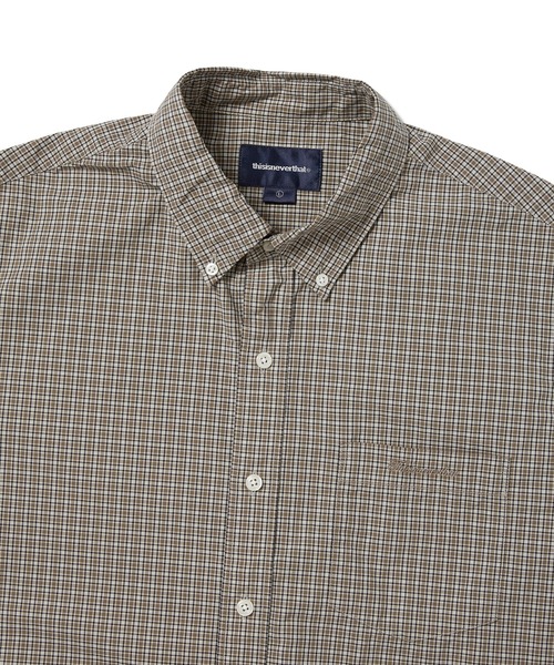 thisisneverthat(ディスイズネバーザット)の「Lightweight Plaid Shirt(シャツ/ブラウス・メンズ・レッド/ベージュ/アイボリー・L/M/S/XL)」の8枚目の写真