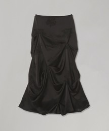GANNI（ガニー）の「Fluid Satin Jacquard Tuck Deta W0997（スカート）」