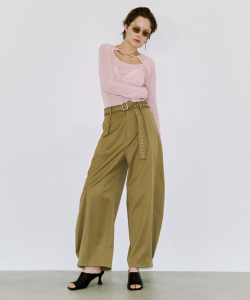 JOSE MOON（ジョゼムーン）の「OBLIQUE TOE SANDAL/オブリークトゥサンダル（サンダル・レディース・シルバー/ブラック・35/39/37）」の5枚目の写真