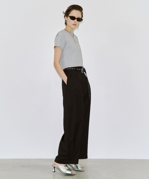 JOSE MOON（ジョゼムーン）の「OBLIQUE TOE SANDAL/オブリークトゥサンダル（サンダル・レディース・シルバー/ブラック・35/39/37）」の16枚目の写真