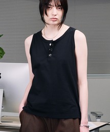 日*1様 d.i.a. ビーズ付き タンクトップ 黒 タンクトップ（ブラック/黒色系・ビジュー）ファッション通販 - ZOZOTOWN