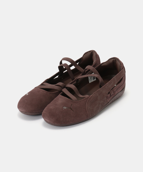 PUMA（プーマ）の「PUMA / プーマ SPEEDCAT BALLET PYTHON WNS / 407706（スニーカー・レディース・ブラウン・24.5cm/24cm/23.5cm）」の2枚目の写真