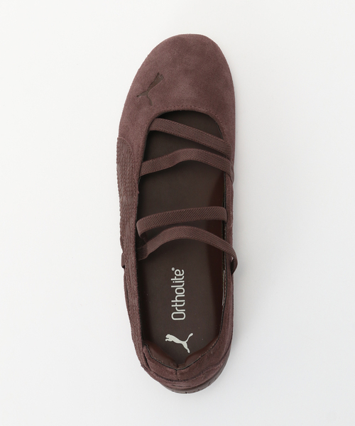 PUMA（プーマ）の「PUMA / プーマ SPEEDCAT BALLET PYTHON WNS / 407706（スニーカー・レディース・ブラウン・24.5cm/24cm/23.5cm）」の6枚目の写真
