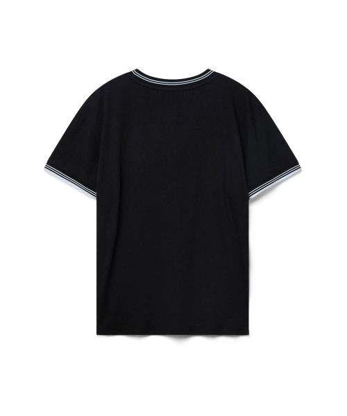 51%(フィフティーワンパーセント)の「Slub ringer t-shirt - black(Tシャツ/カットソー・メンズ・その他・MEDIUM/LARGE/SMALL)」の2枚目の写真
