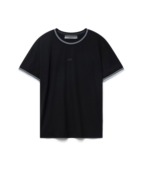 51%(フィフティーワンパーセント)の「Slub ringer t-shirt - black(Tシャツ/カットソー・メンズ・その他・MEDIUM/LARGE/SMALL)」の6枚目の写真