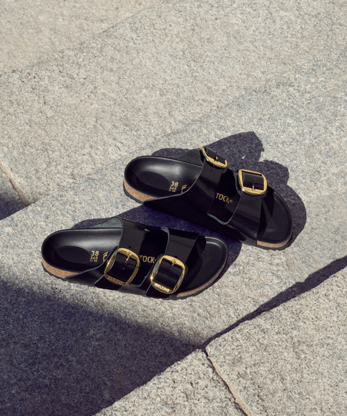 BIRKENSTOCK(ビルケンシュトック)の「《追加》BIRKENSTOCK/ ビルケンシュトック ARIZONA BIG BUCKLE HEX(サンダル・レディース・ブラック・36/37/38/39)」の3枚目の写真