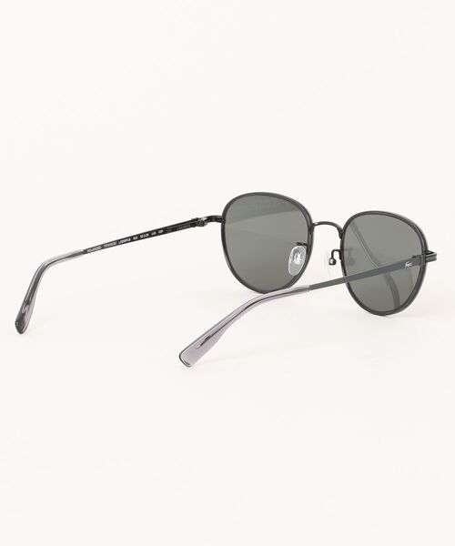 LACOSTE（ラコステ）の「【LACOSTE/ラコステ】ラウンド 偏光サングラス L283SPLB 010（サングラス・レディース・ブラック・FREE）」の3枚目の写真