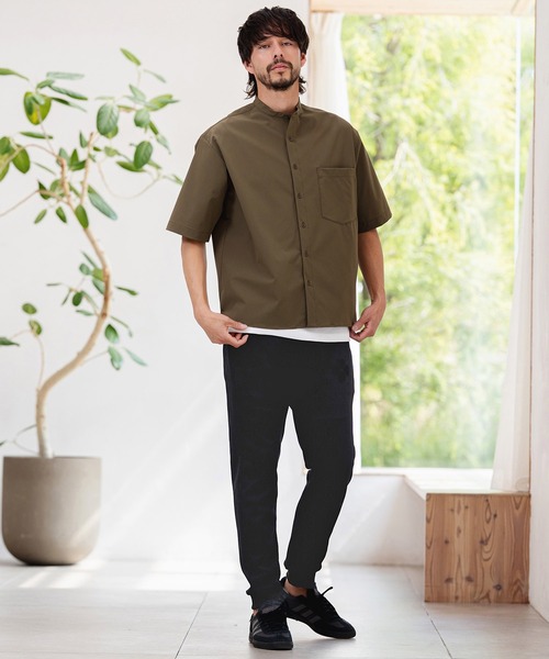 CAMBIO（カンビオ）の「mp14954-クローバー×ハートベロアパッチ裏毛スウェットパンツ(BP-BFS0115)（スウェットパンツ・メンズ・ネイビー/グレー/ブラック・S/M/L）」の12枚目の写真