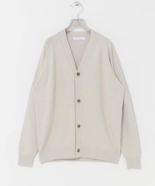 URBAN RESEARCH（アーバンリサーチ）の「SILK NOIL CARDIGAN（カーディガン/ボレロ・メンズ・ブラック/ホワイト系その他・MEDIUM/LARGE）」の15枚目の写真