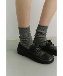 DUNST（ダンスト）の「CLASSIC LOGO SOCKS_UDSS6E102_CHARCOAL GREY（ソックス/靴下）」