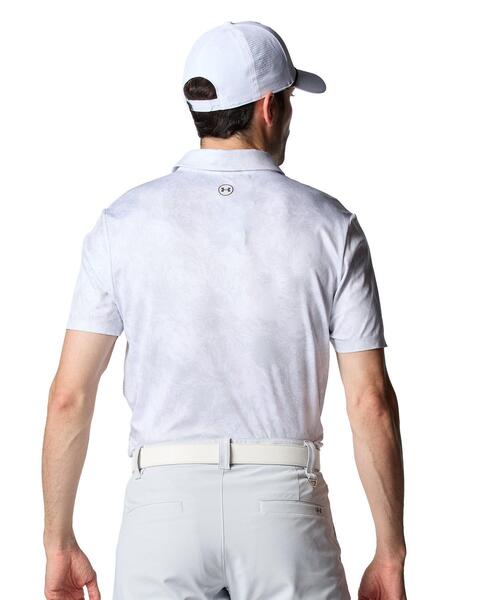 UNDER ARMOUR(アンダーアーマー)の「UAドライブ クール プロ プリント ポロ(ゴルフ/メンズ)(ポロシャツ・メンズ・ホワイト・XL/L/M/S/3XL/2XL)」の2枚目の写真