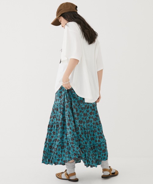 MIRROR STOKE（ミラーストーク）の「【ZOZO限定／追加】mirror TSHIRT/ミラーティーシャツ（Tシャツ/カットソー・レディース・チャコールグレー/オフホワイト・MEDIUM）」の20枚目の写真