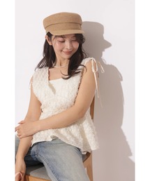 Apuweiser-riche | フローレットペプラムブラウス(シャツ/ブラウス)