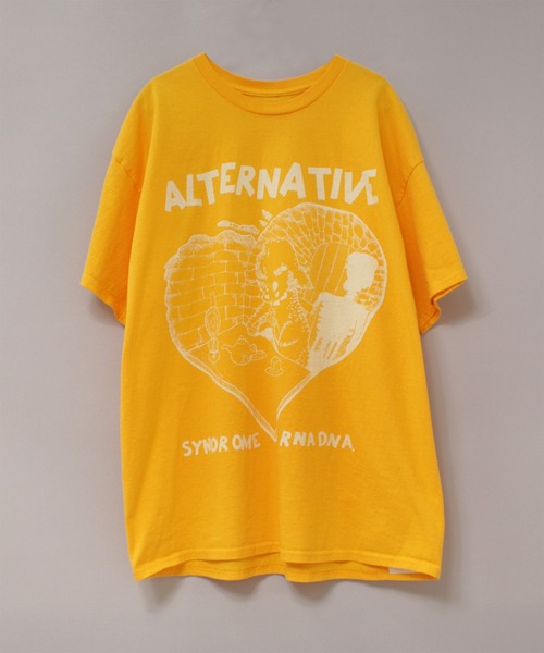 RNA(アールエヌエー)の「M2684 シーププリントTEE(Tシャツ/カットソー・レディース・イエロー/ピンク/ホワイト/ブラック・MEDIUM)」の14枚目の写真