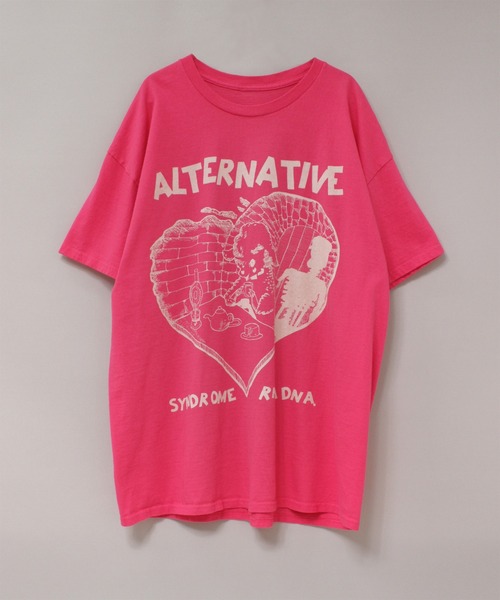 RNA(アールエヌエー)の「M2684 シーププリントTEE(Tシャツ/カットソー・レディース・イエロー/ピンク/ホワイト/ブラック・MEDIUM)」の18枚目の写真