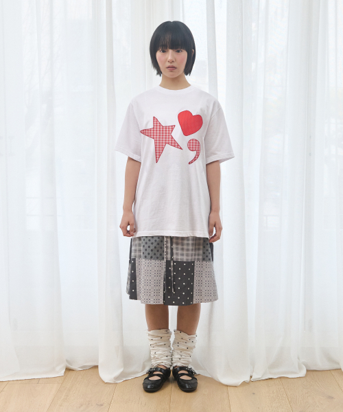 Video Jockey（ビデオジョッキー）の「別心休みTシャツ[ホワイト]（Tシャツ/カットソー・レディース・ホワイト・MEDIUM）」の2枚目の写真