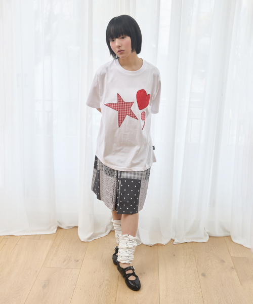 Video Jockey（ビデオジョッキー）の「別心休みTシャツ[ホワイト]（Tシャツ/カットソー・レディース・ホワイト・MEDIUM）」の4枚目の写真