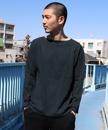 【PHATEE】ファティー スペリオール ボートネック L/S Tシャツ