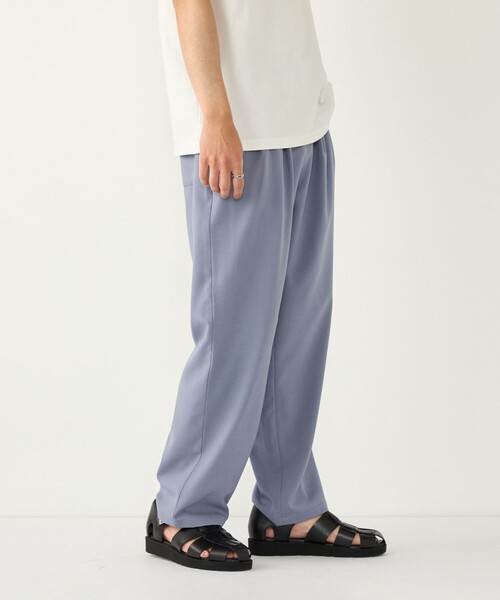 洗える 撥水 ストレッチ 速乾✨WWS 2本セット SHIPS Colors:〈吸水速乾・洗濯機可能〉2WAY ストレッチ ワイド パンツ