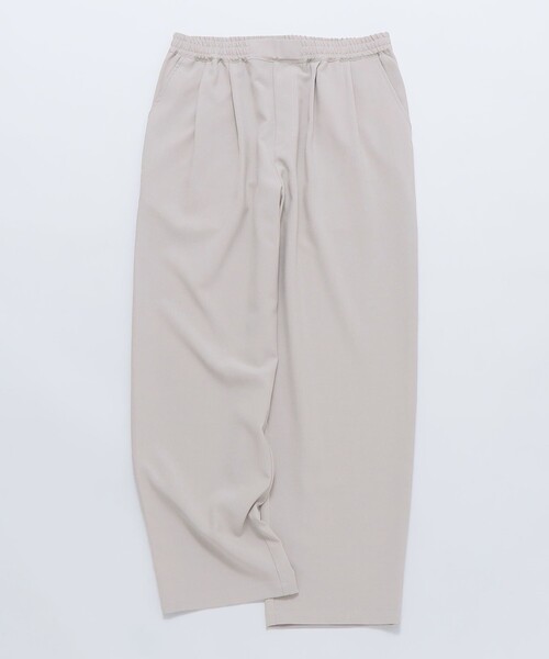 SHIPS Colors(シップス カラーズ)の「SHIPS Colors:〈吸水速乾・洗濯機可能〉2WAY ストレッチ ワイド パンツ◇(その他パンツ・メンズ・ライトグレー/ネイビー/ベージュ/ブルー/ブラック/ベージュ系/トップグレー/ダークブルー・MEDIUM/X-LARGE/LARGE)」の3枚目の写真